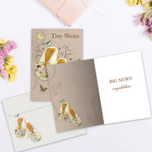 Load image into Gallery viewer, TF Card- Baby Booties, New Baby 17480