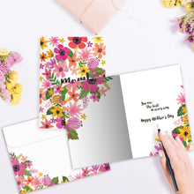 Load image into Gallery viewer, TF Holiday Card- Bright Florals, Mom Mother's Day 19772