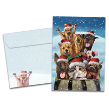 Load image into Gallery viewer, TF Holiday Card- Downhill From Here, Holiday 60050