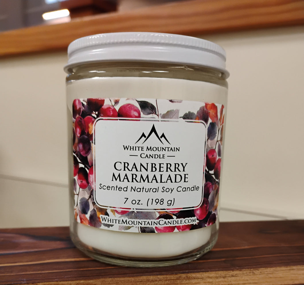 Cranberry Marmalade 7oz Soy Candle