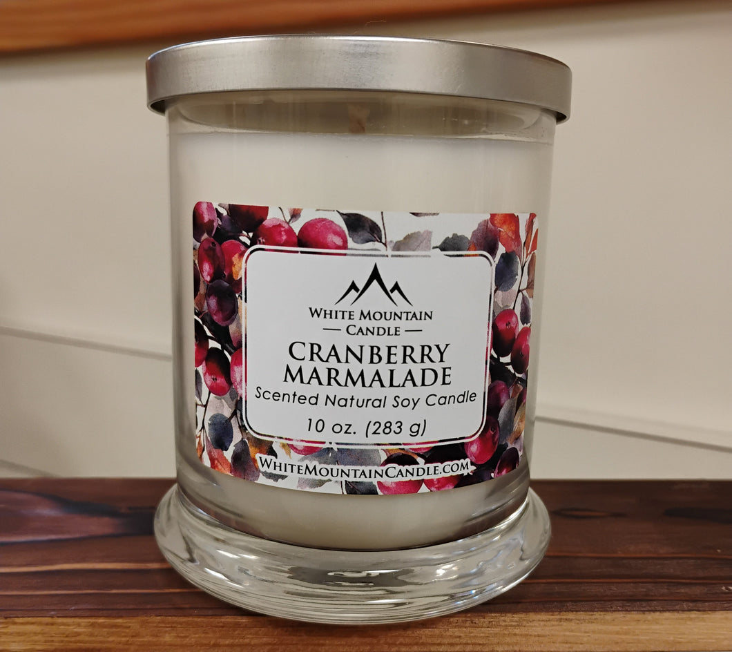 Elite Soy Candle- Cranberry Marmalade 10oz