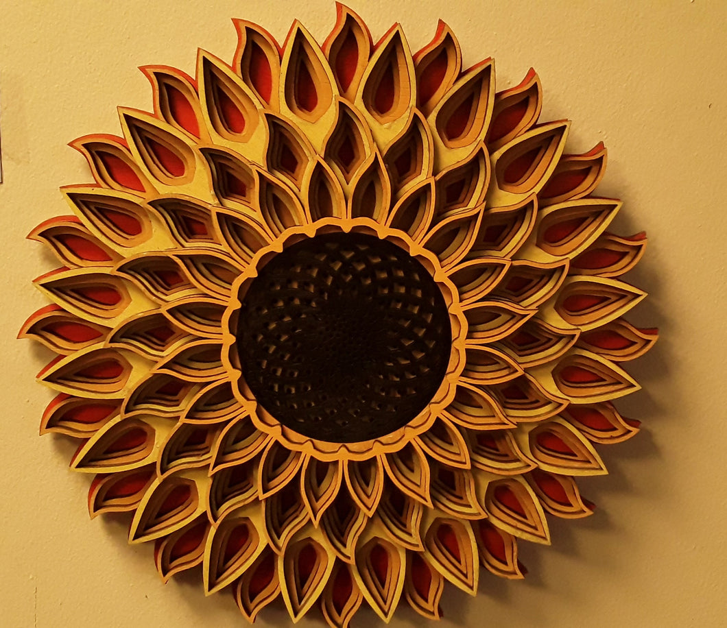 Mandala- Sunflower