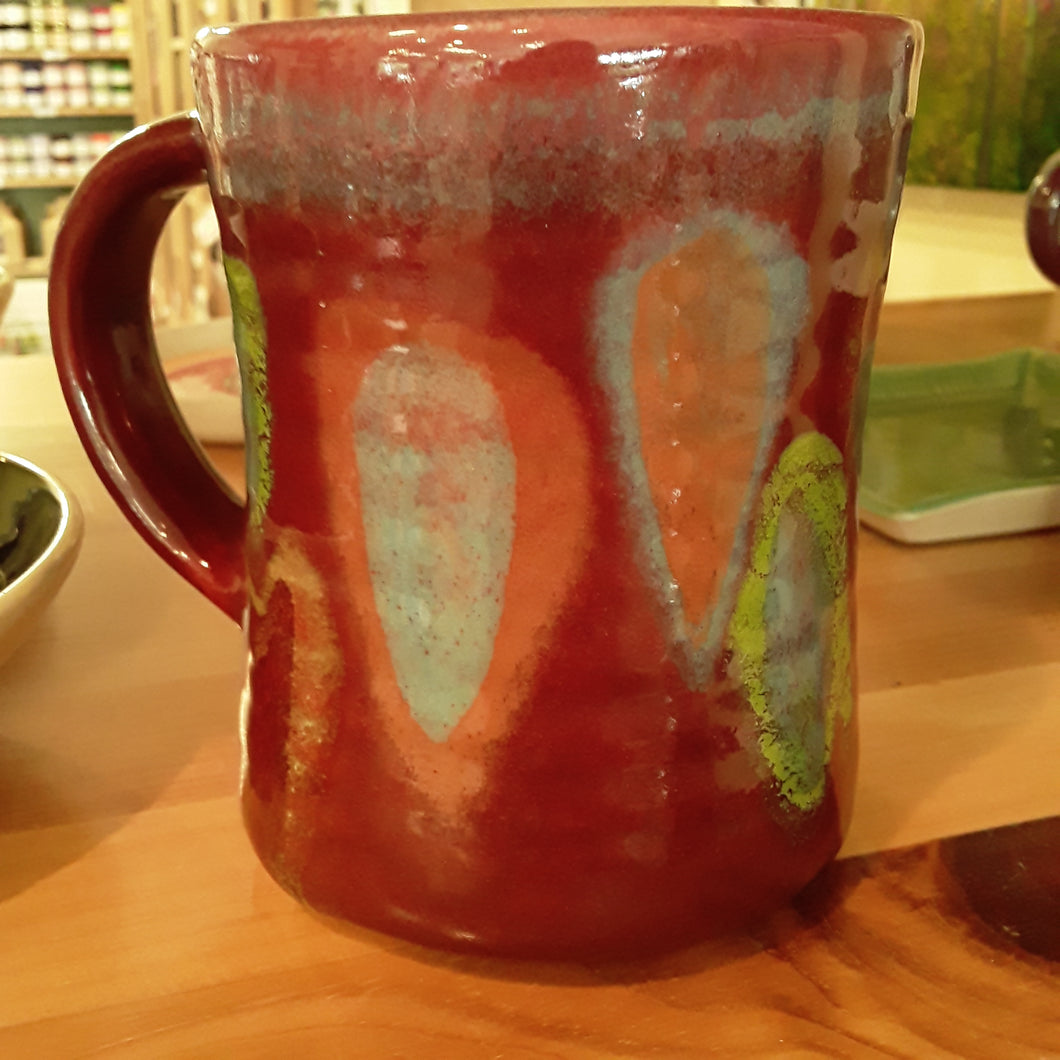 Mug- Asteroid Red