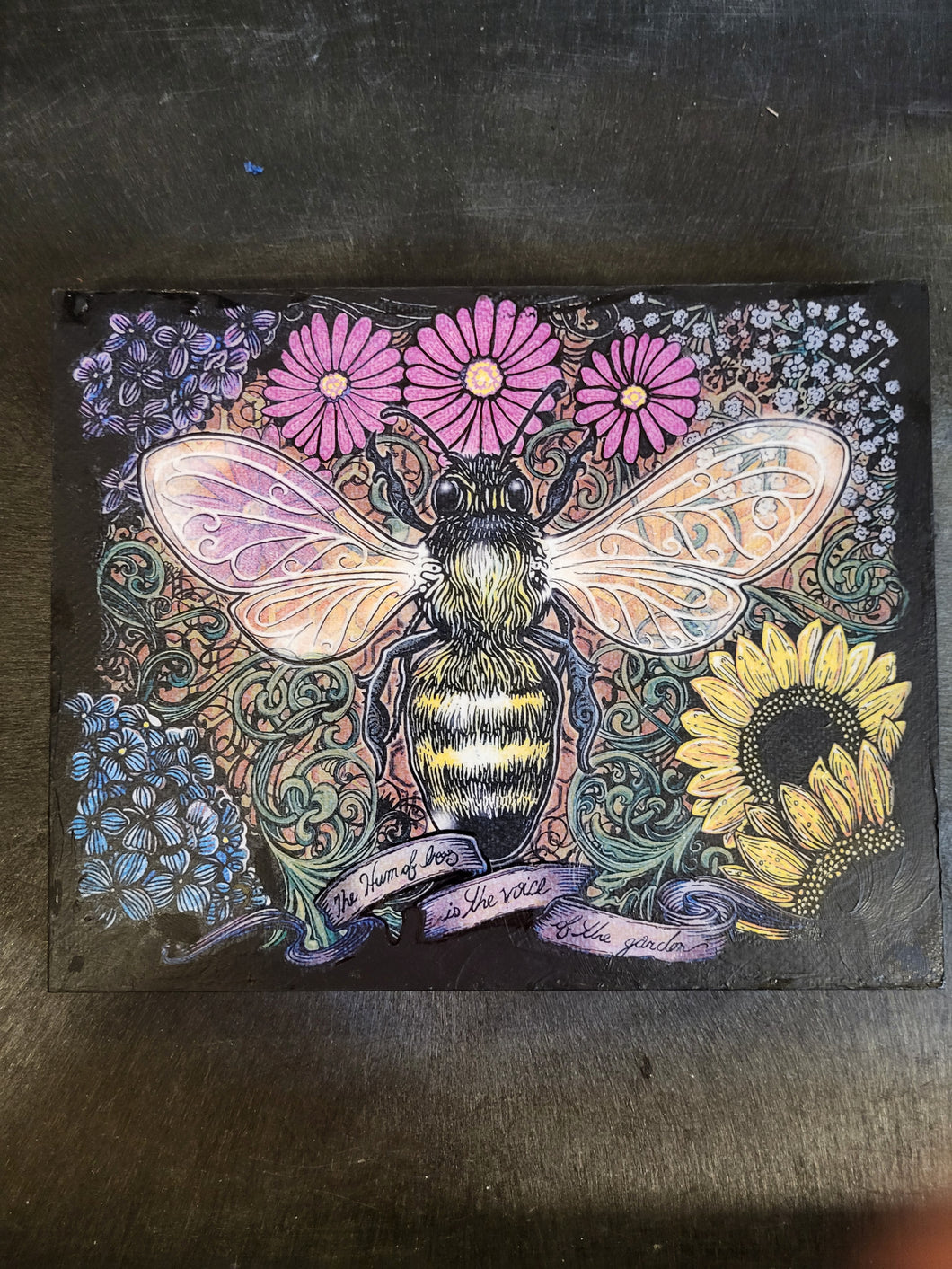 Giclee Print- Garden Bee