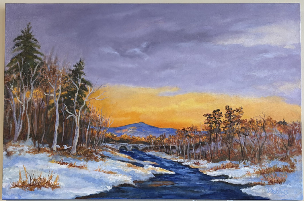 Painting- Winter Skies