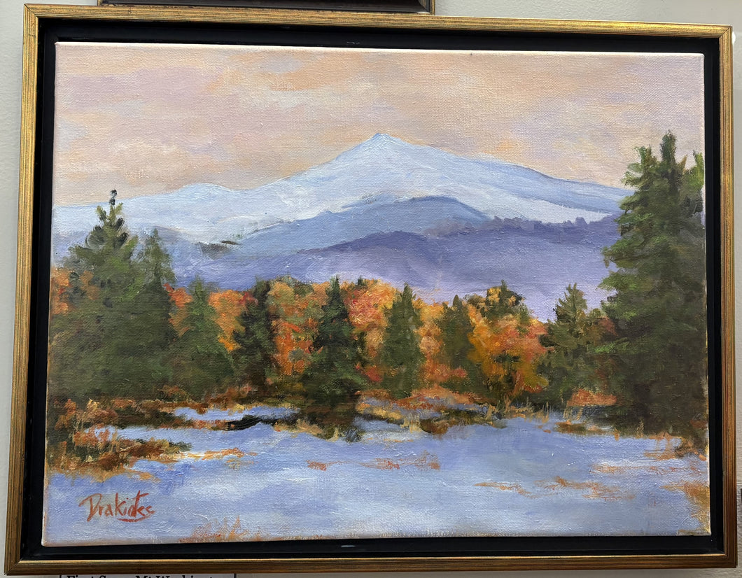 Original- First Snow Mt. Washington 12x16