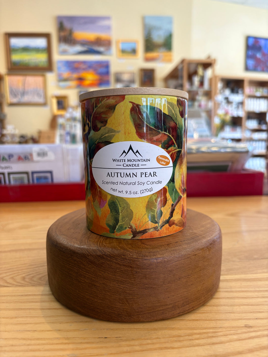 9.5oz Autumn Pear Soy Candle