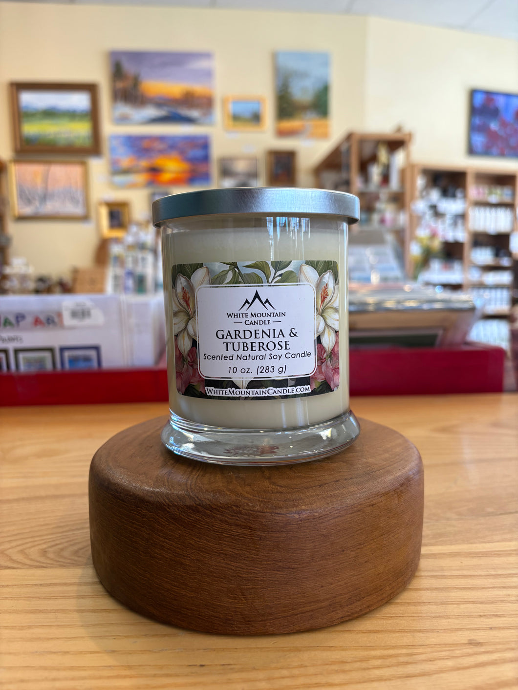 Elite Soy Candle- Gardenia Tuberose 10 oz