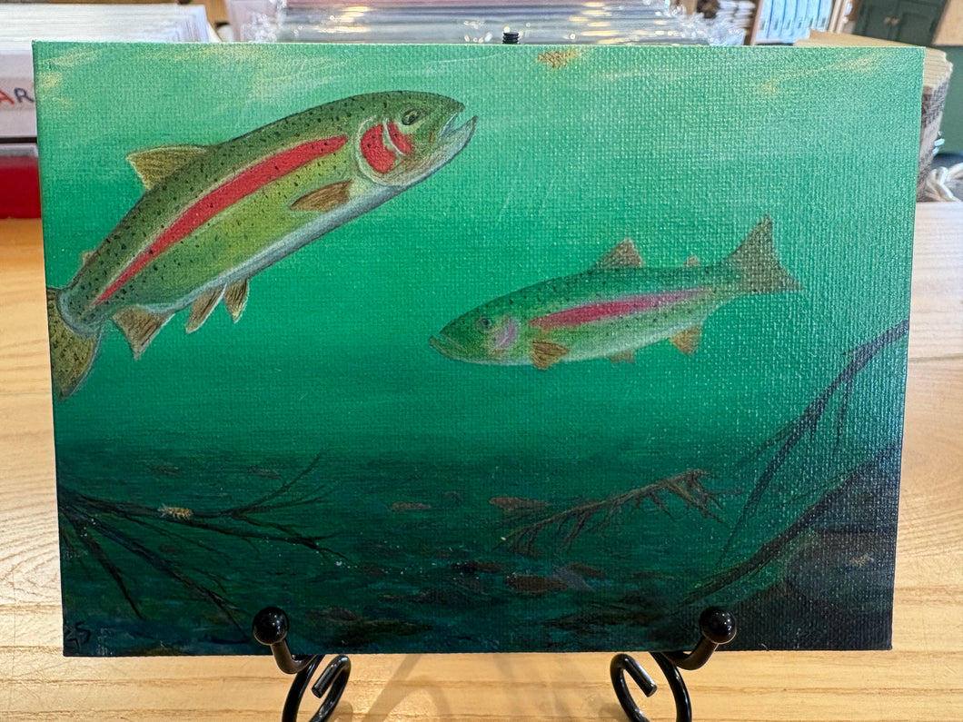 Panel- Trout in the River