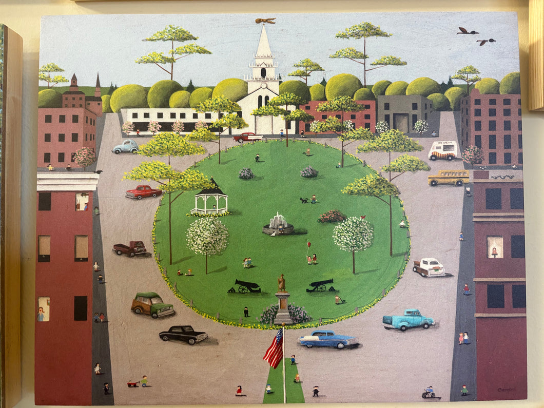 Box Print- Spring Time In Keene 8x10