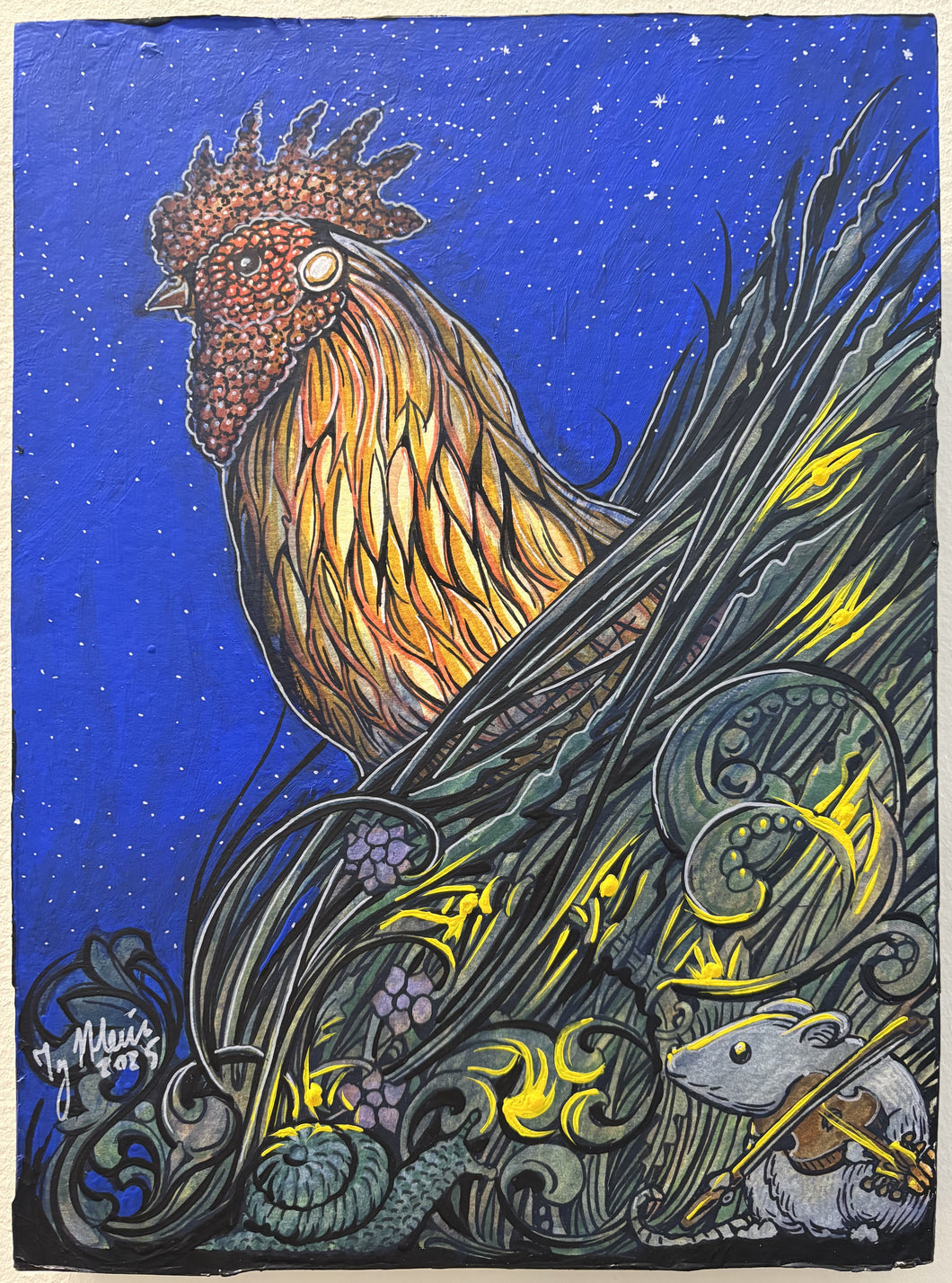 Giclee Print- Hidden Fiddler