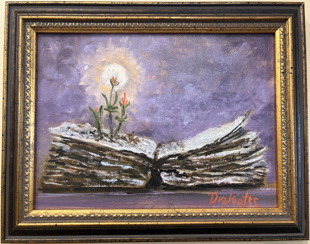 Painting- Seeds of Knowledge 6x8