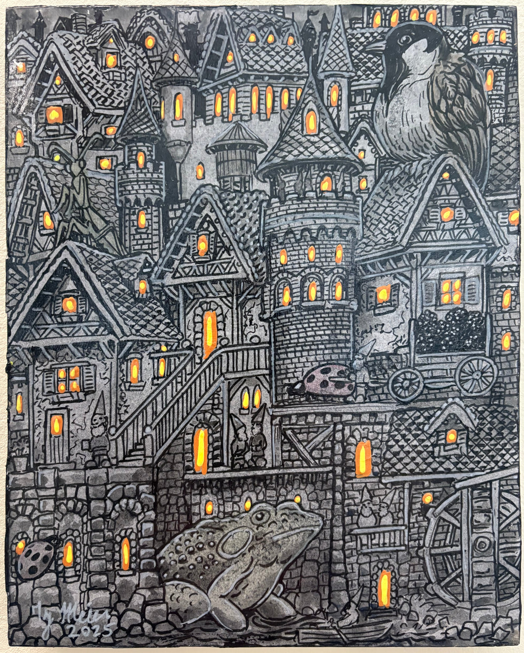 Original- Frog Gnome Village #1