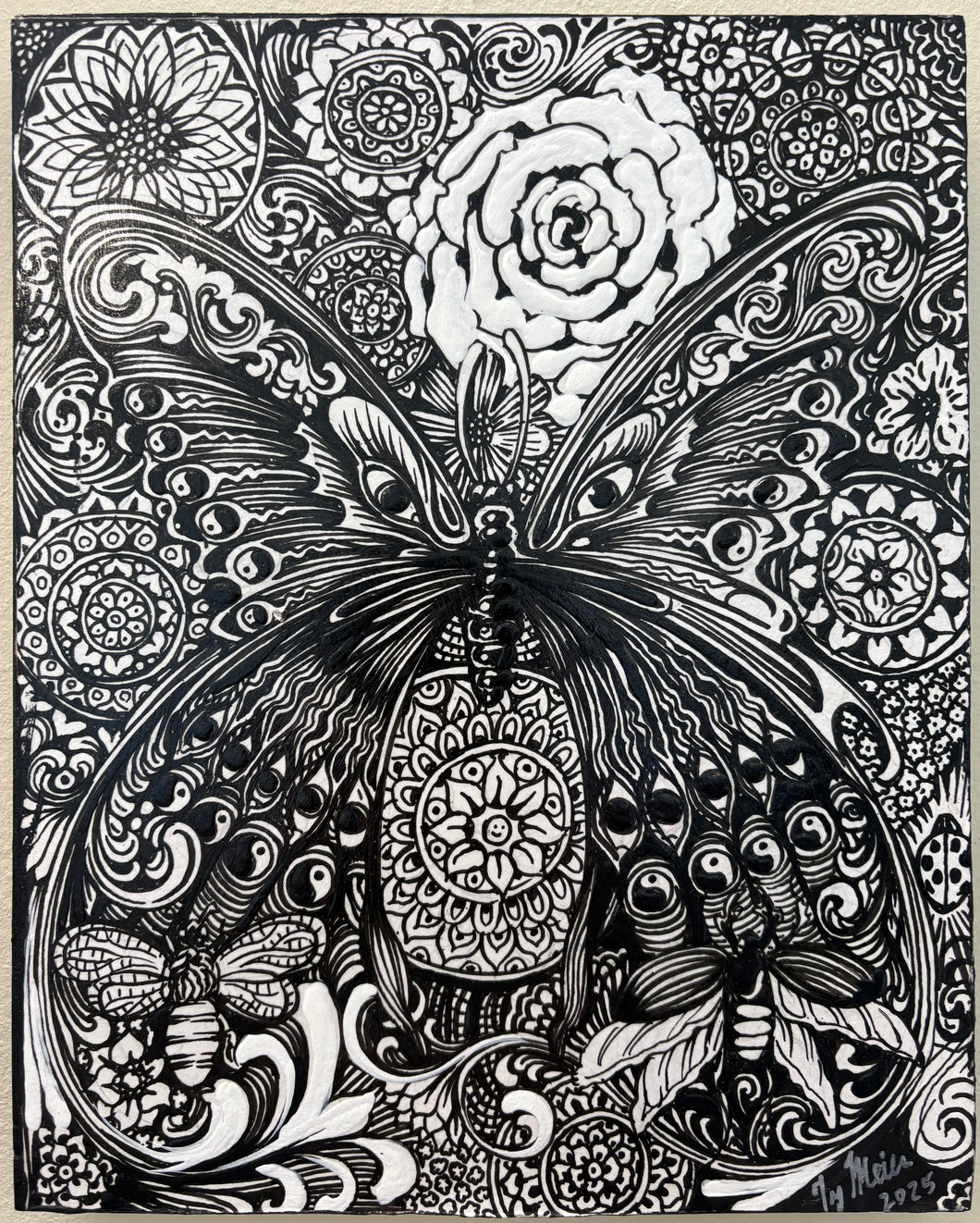 Original- Psychedelic Butterfly