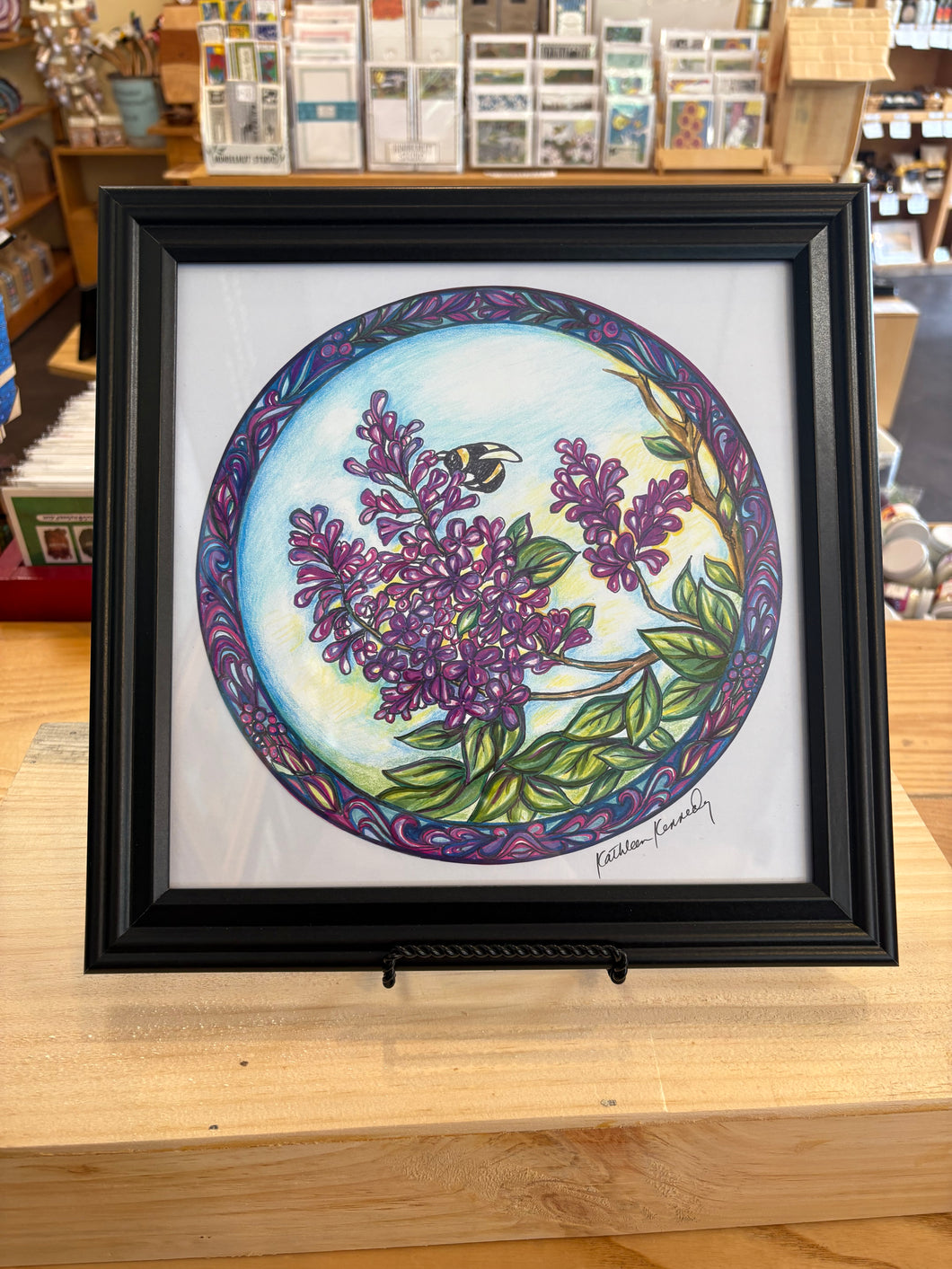 Framed Print- Lilac-10x10