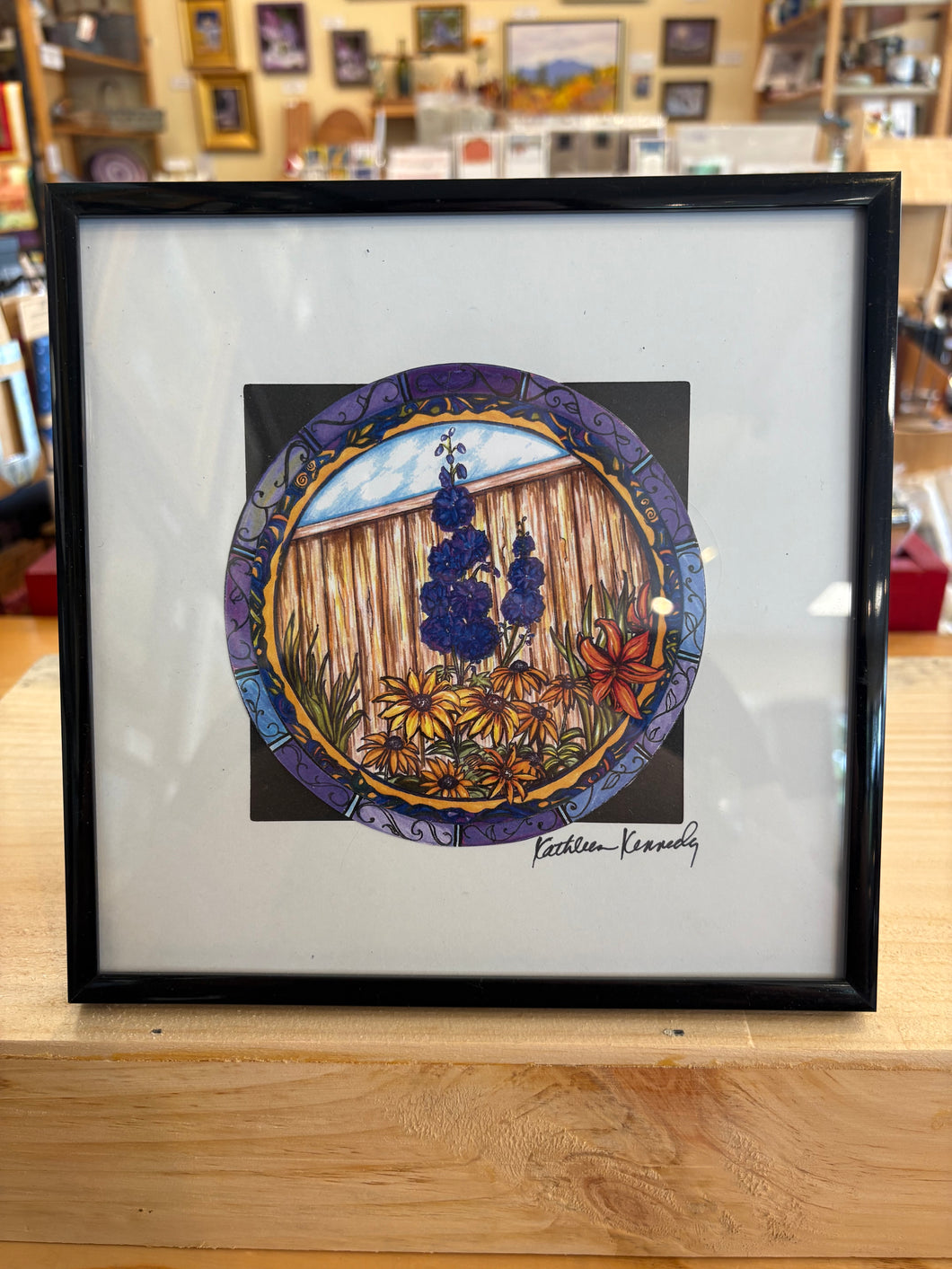 Print - Delphinium Sm