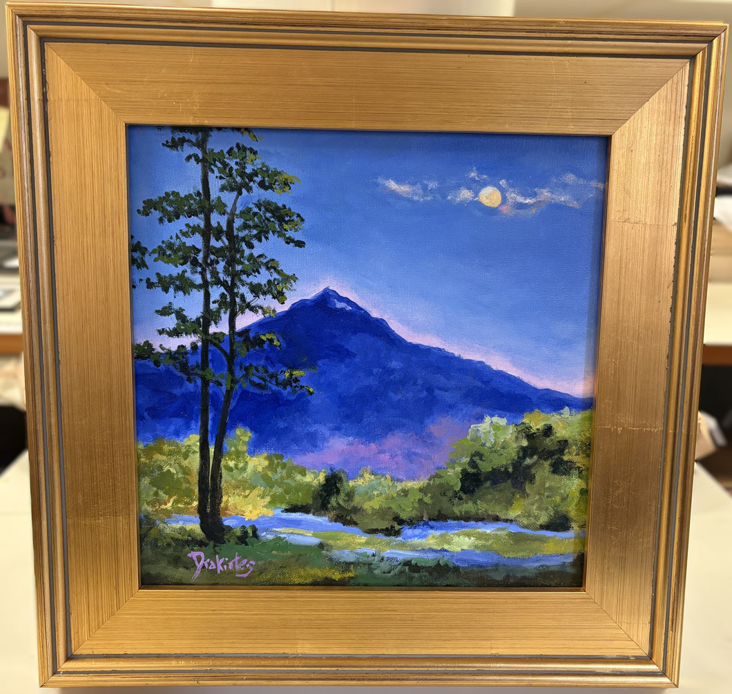 Painting- A Stream Divides