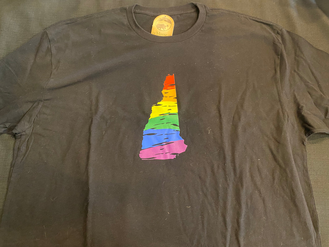 T-Shirt- NH Pride Large: Black