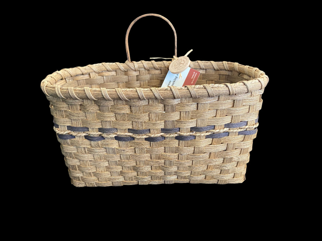 Mail Basket Wood Handle