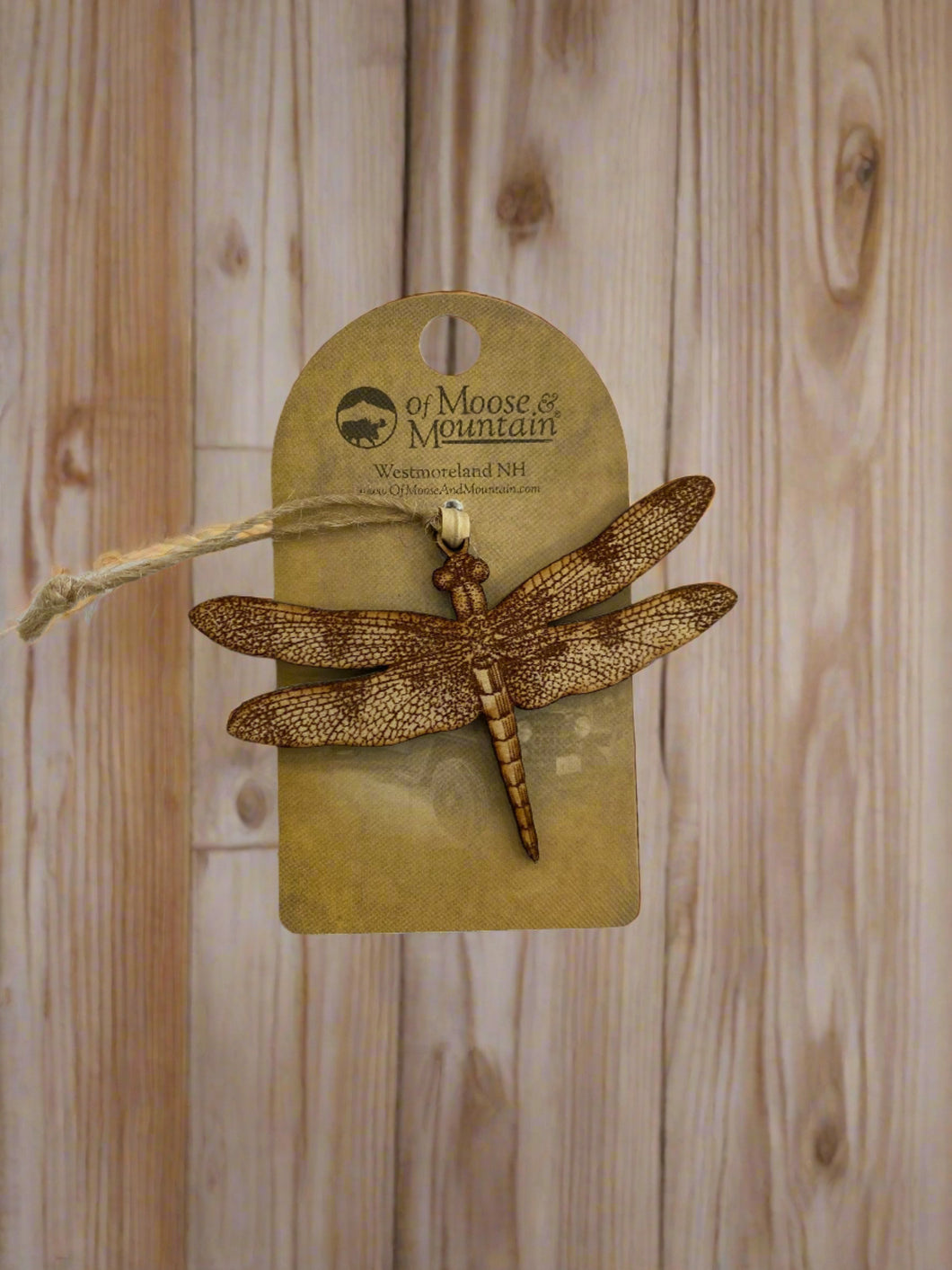 Ornament - Wooden Dragonfly