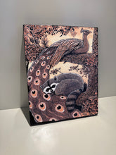 Load image into Gallery viewer, Giclee Print- &quot;Sleep&quot; Raccoon &amp; Peacock
