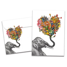 Load image into Gallery viewer, T Card- Love Elephant, Just Because 14630
