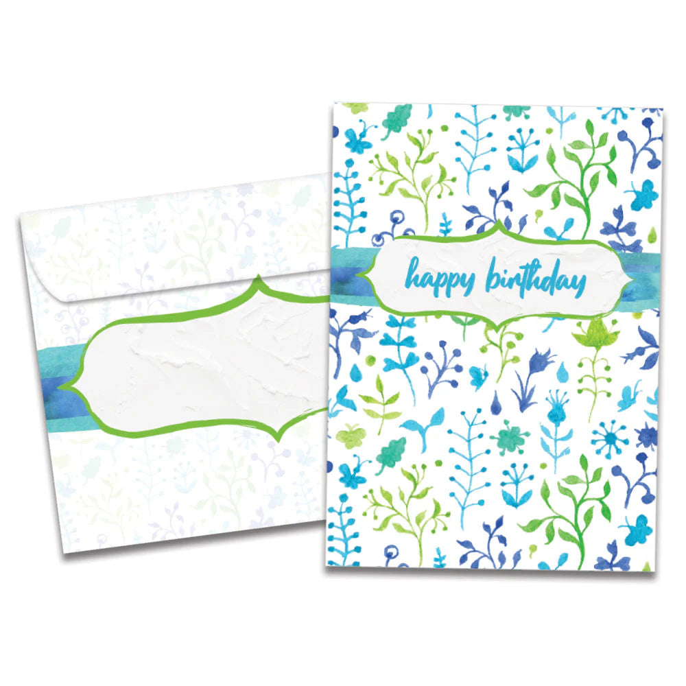 TF Card- Birthday Floral 19642