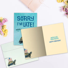 Load image into Gallery viewer, TF Card- Better Late Than Never, Belated Birthday 22105
