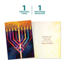 Load image into Gallery viewer, TF Card- Menorah Glow, Hanukkah 22161
