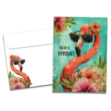 Load image into Gallery viewer, TF Card- Forever Flamingo, Birthday 22303
