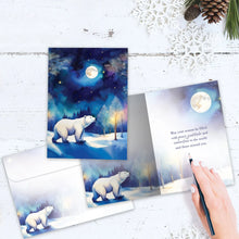 Load image into Gallery viewer, TF Card- Polar Bear Peace, Solstice 22339
