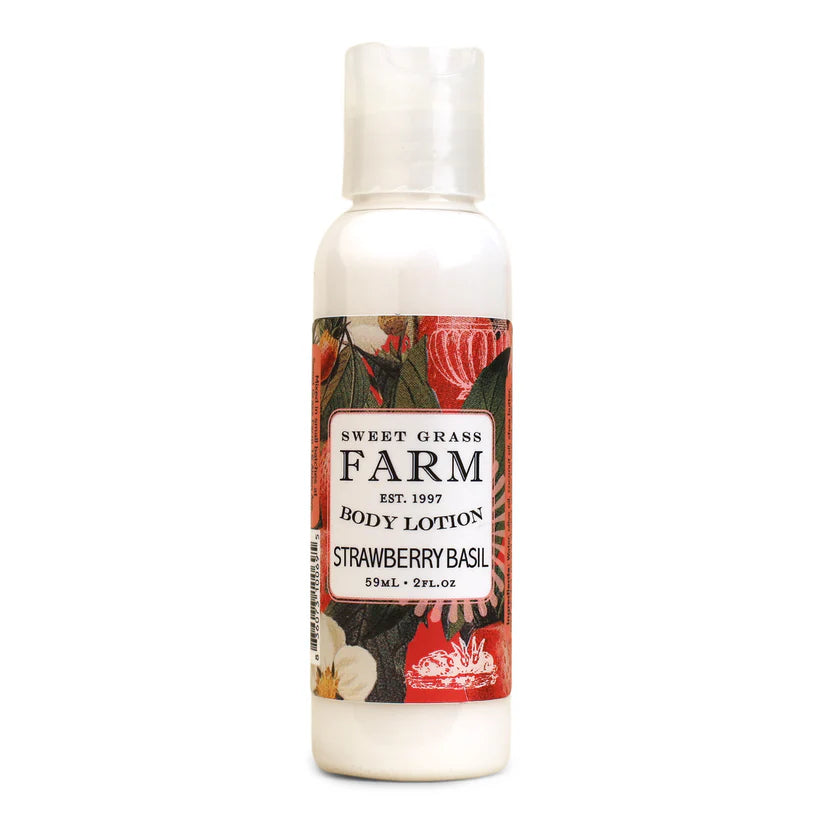 SB Lotion- Strawberry Basil 2oz