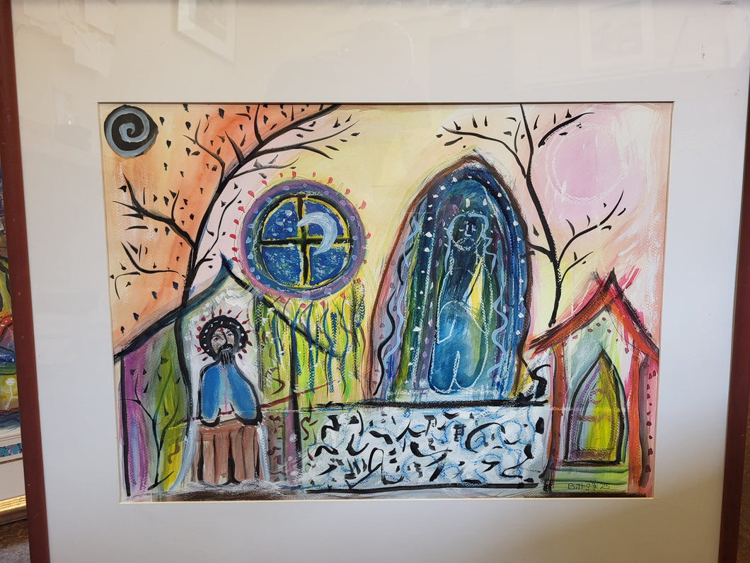 Painting - Visitor