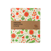 Load image into Gallery viewer, Dish Cloth- Garden Party 3pk
