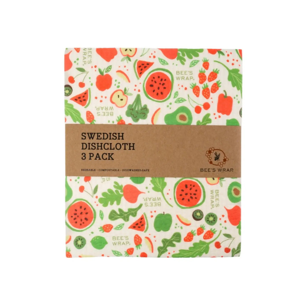 Dish Cloth- Garden Party 3pk