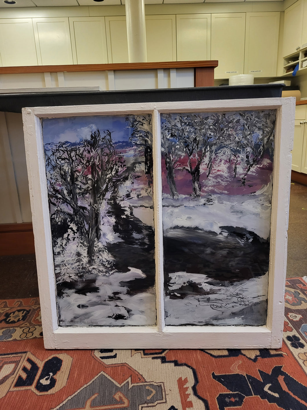 Painting- Waiting for the Thaw